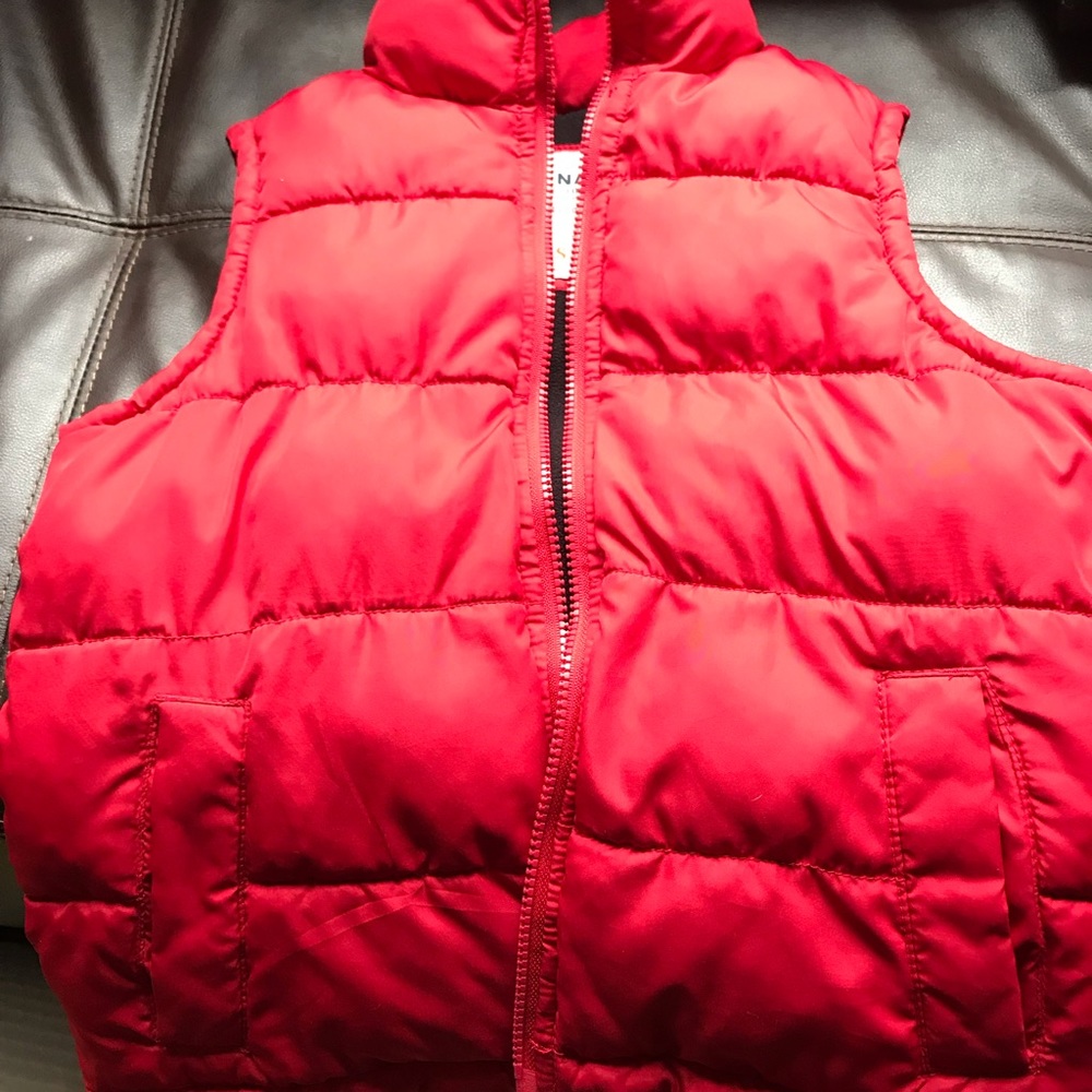 Boys Red Old Navy Vest